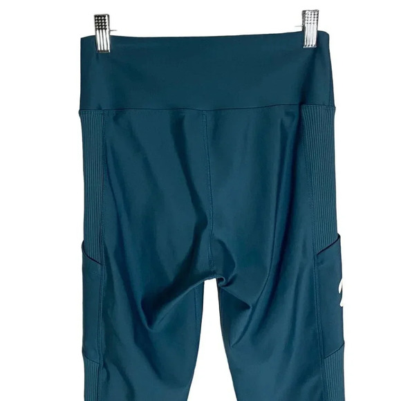 Peloton Teal High Rise Show Up Pocket Leggings-sz Large - Picture 10 of 10